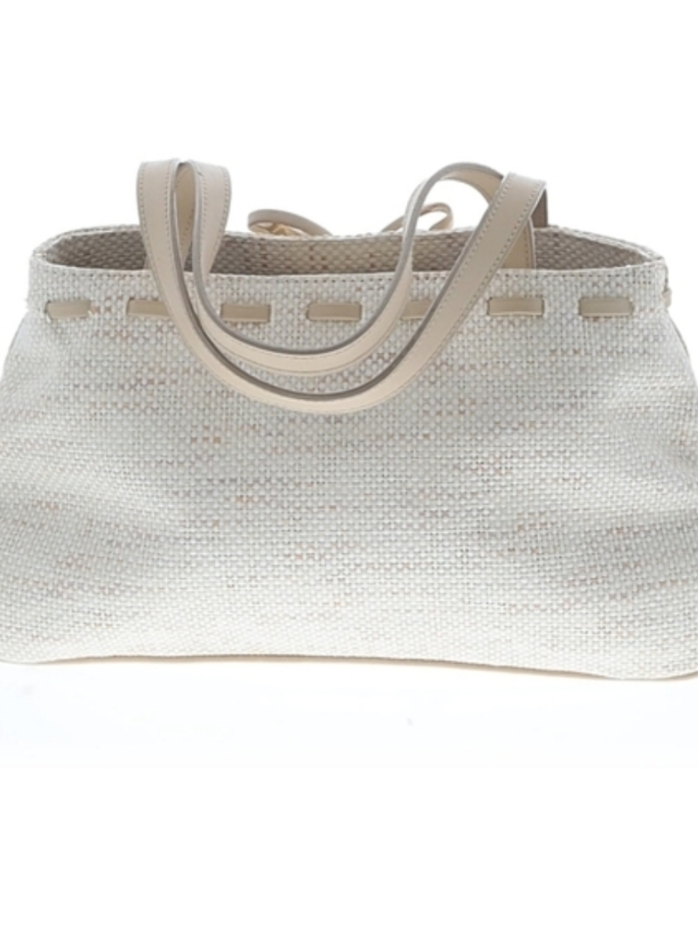 Liz Claiborne Woven Purse With Bow - Picture 9 of 15